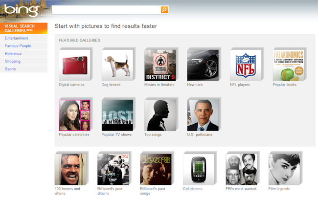 Bing VisualSearch