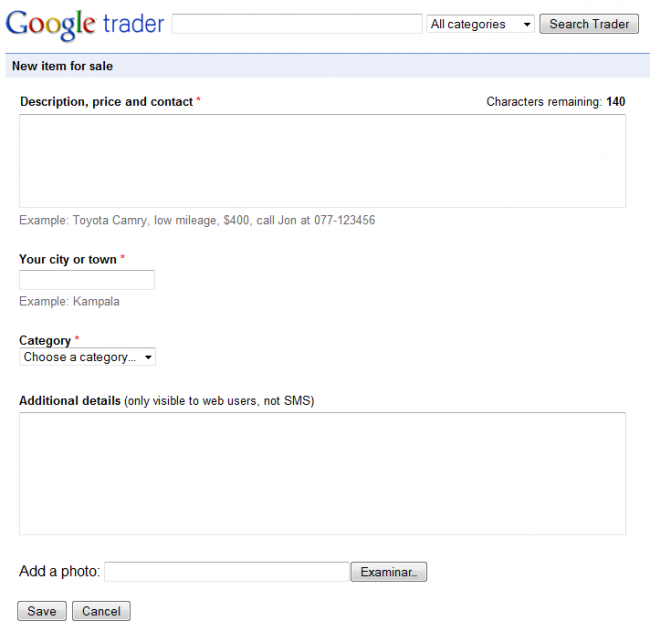 Google Trader (añadir contenido)