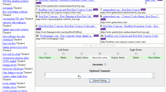 Panel Quality Rater