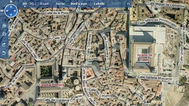 Toledo en Live Maps