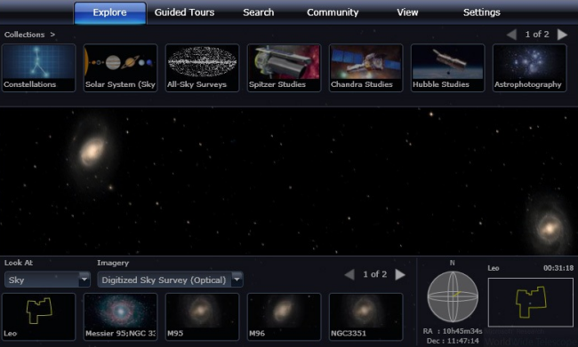 WorldWide Telescope Web Client